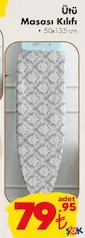 ÜTÜ MASASI KILIFI 50X135 CM ÜTÜ MASASI KILIFI 50X135 CM